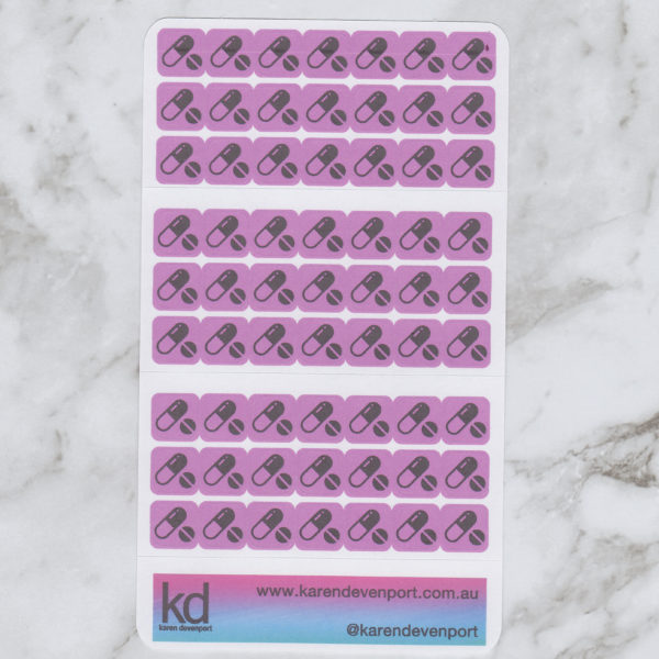 Medication Pill Tablet icon stickers